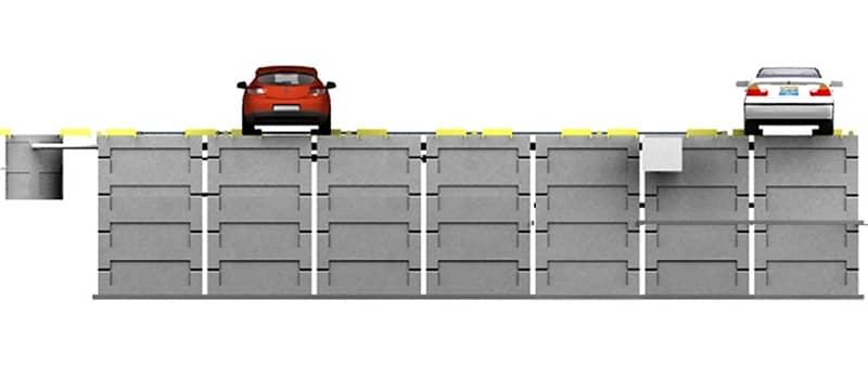 Cisterna de concreto en Ciudad de México